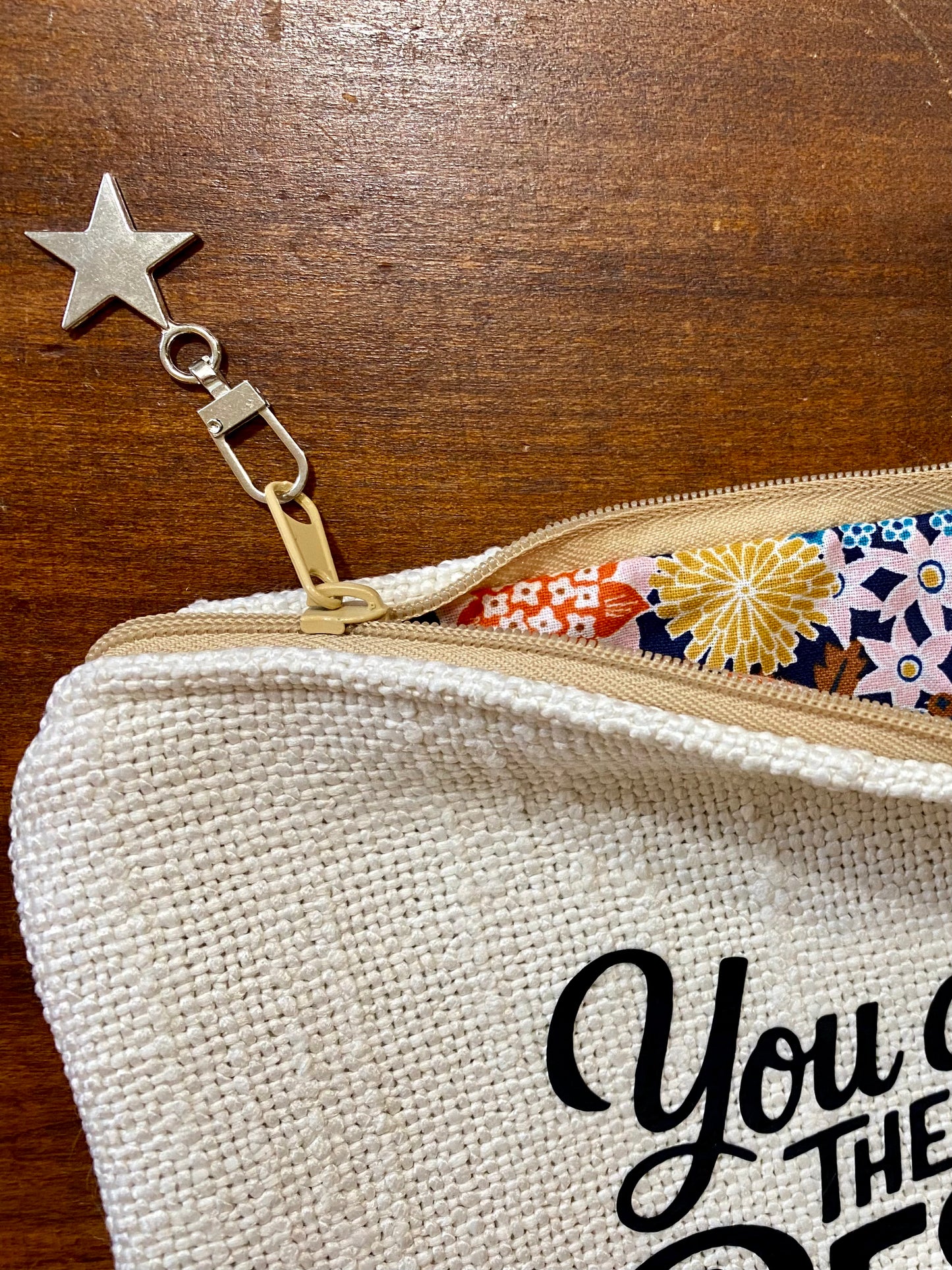 BEST pochette zippée, breloque étoile ⭐️