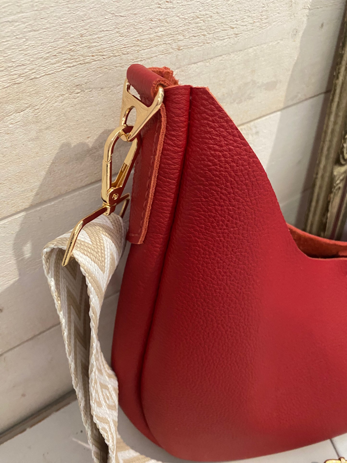 LUNA sac besace cuir souple