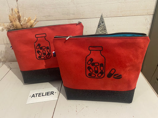 Trousse à pharmacie zippée