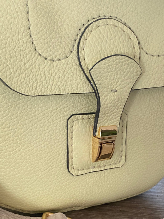 RONDO VANILLE sac bandoulière cuir grainé