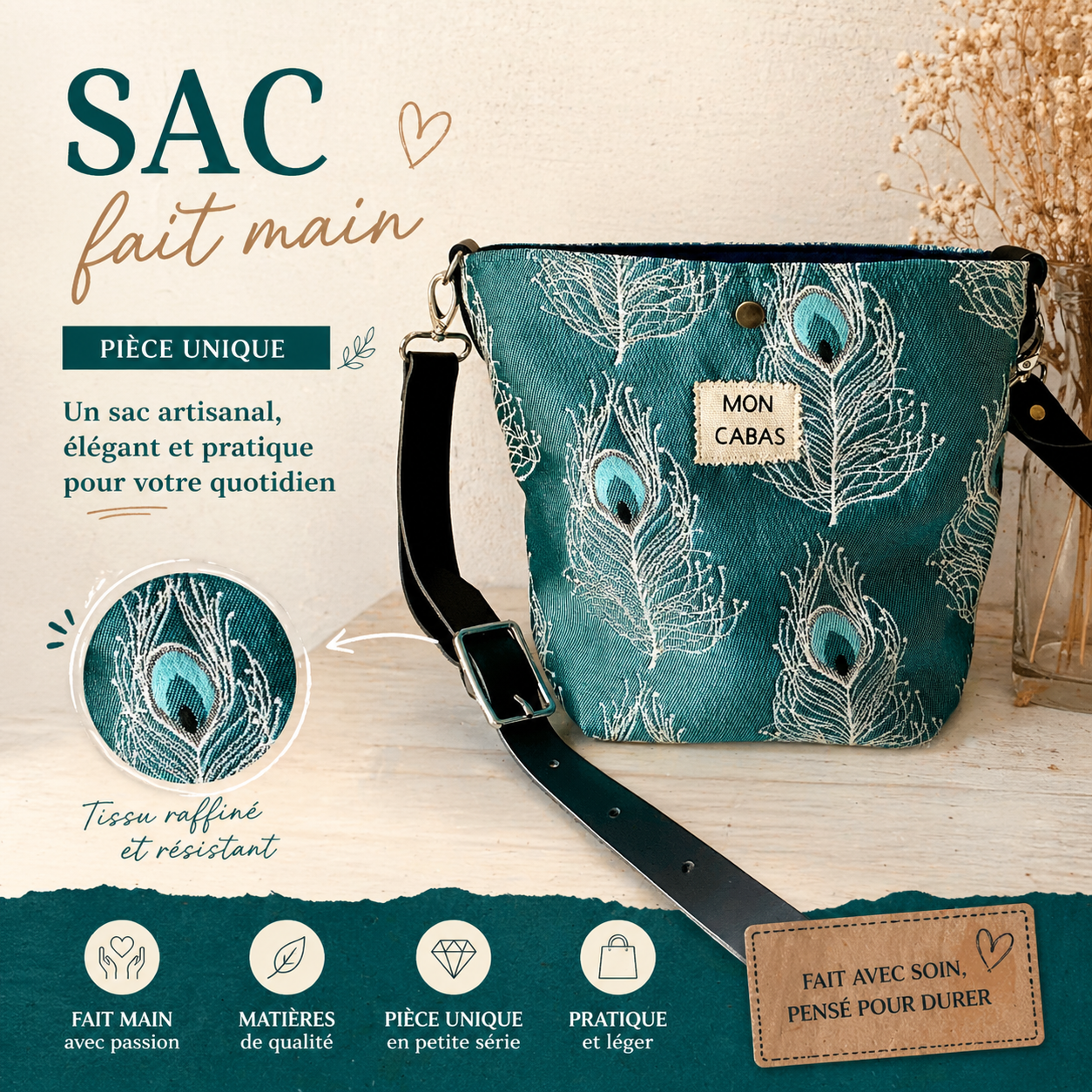 PAON Sac bandoulière