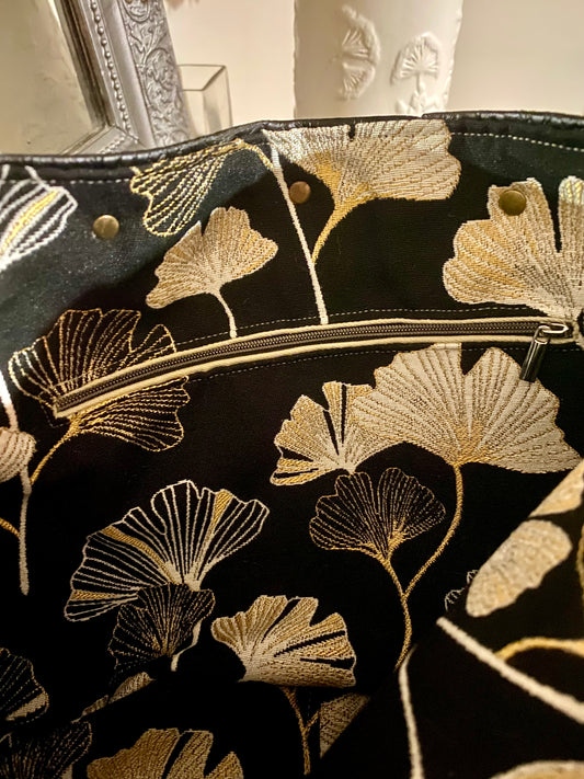 GINGKO besace simili croco
