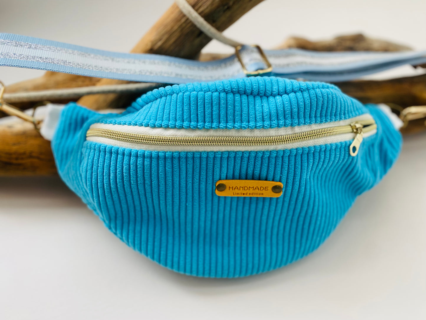 Banane velours bleue/orange/verte