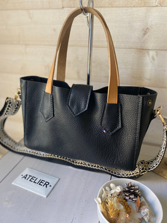 BLACK SPIRIT sac cuir