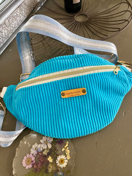 BANANE velours XL bleu ciel