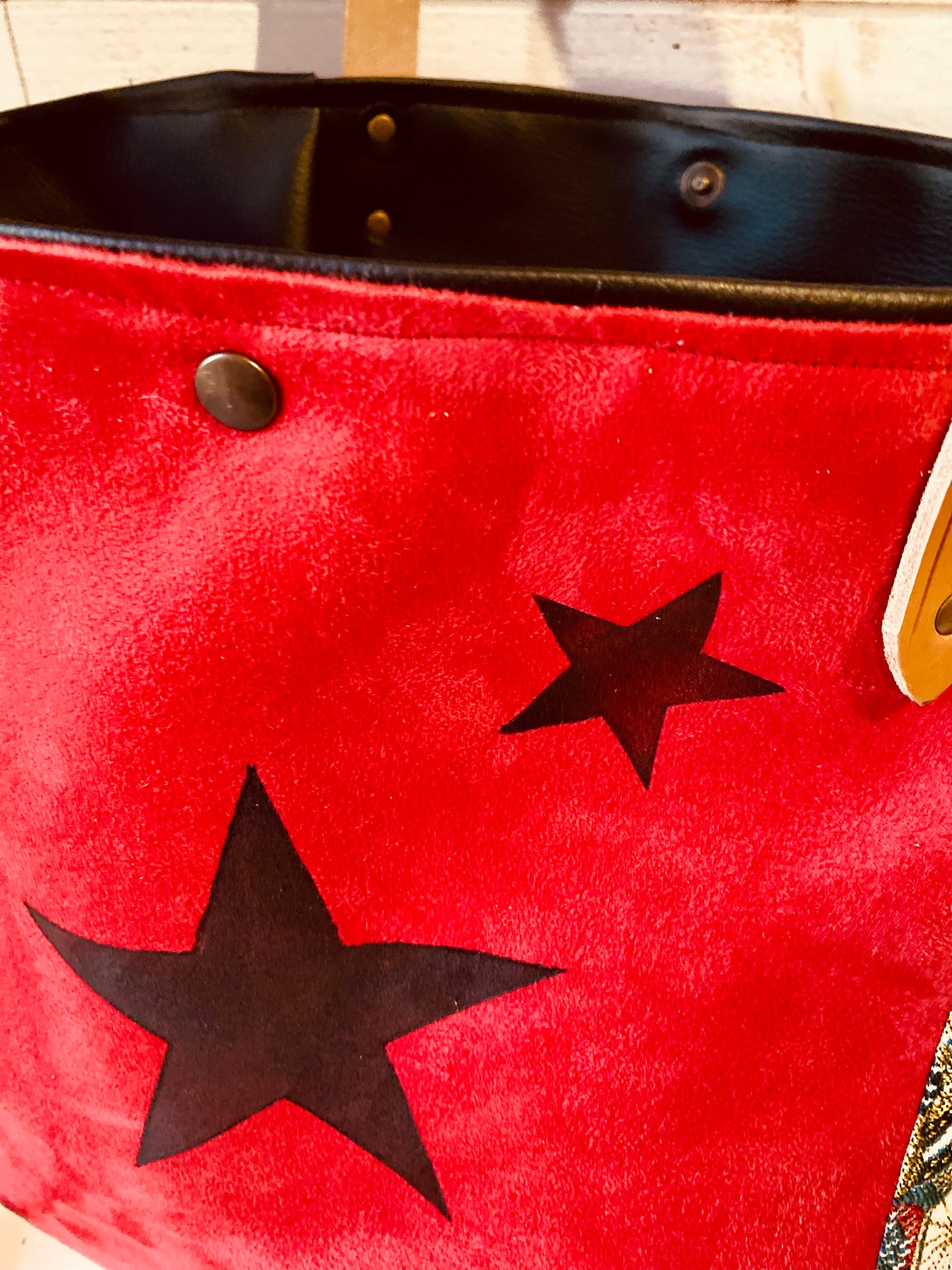 STARS Sac cabas anses cuir limousin ⭐️