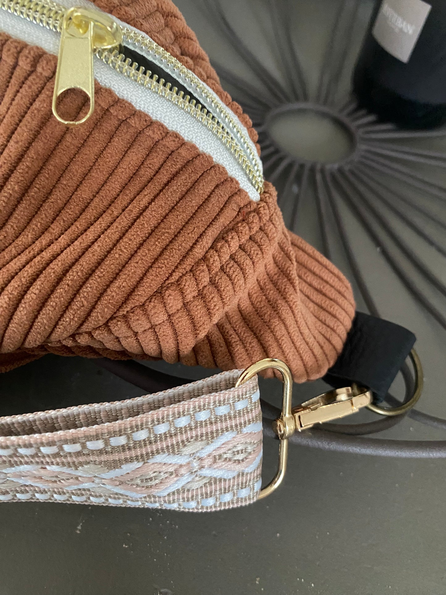 BANANE velours Terracotta XL