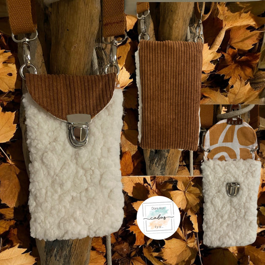 MOUMOUTTE pochette smartphone bandoulière