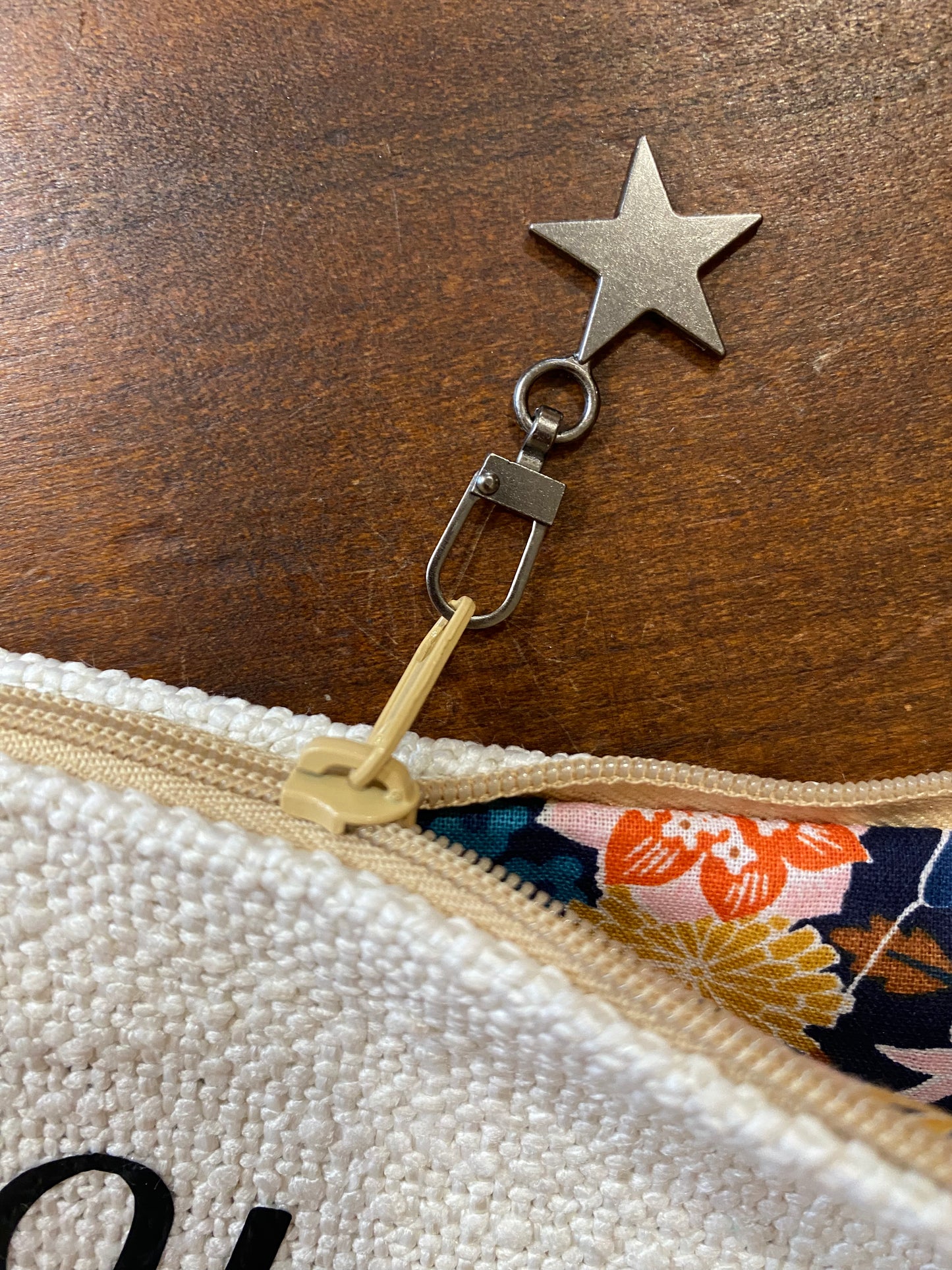 BEST pochette zippée, breloque étoile ⭐️