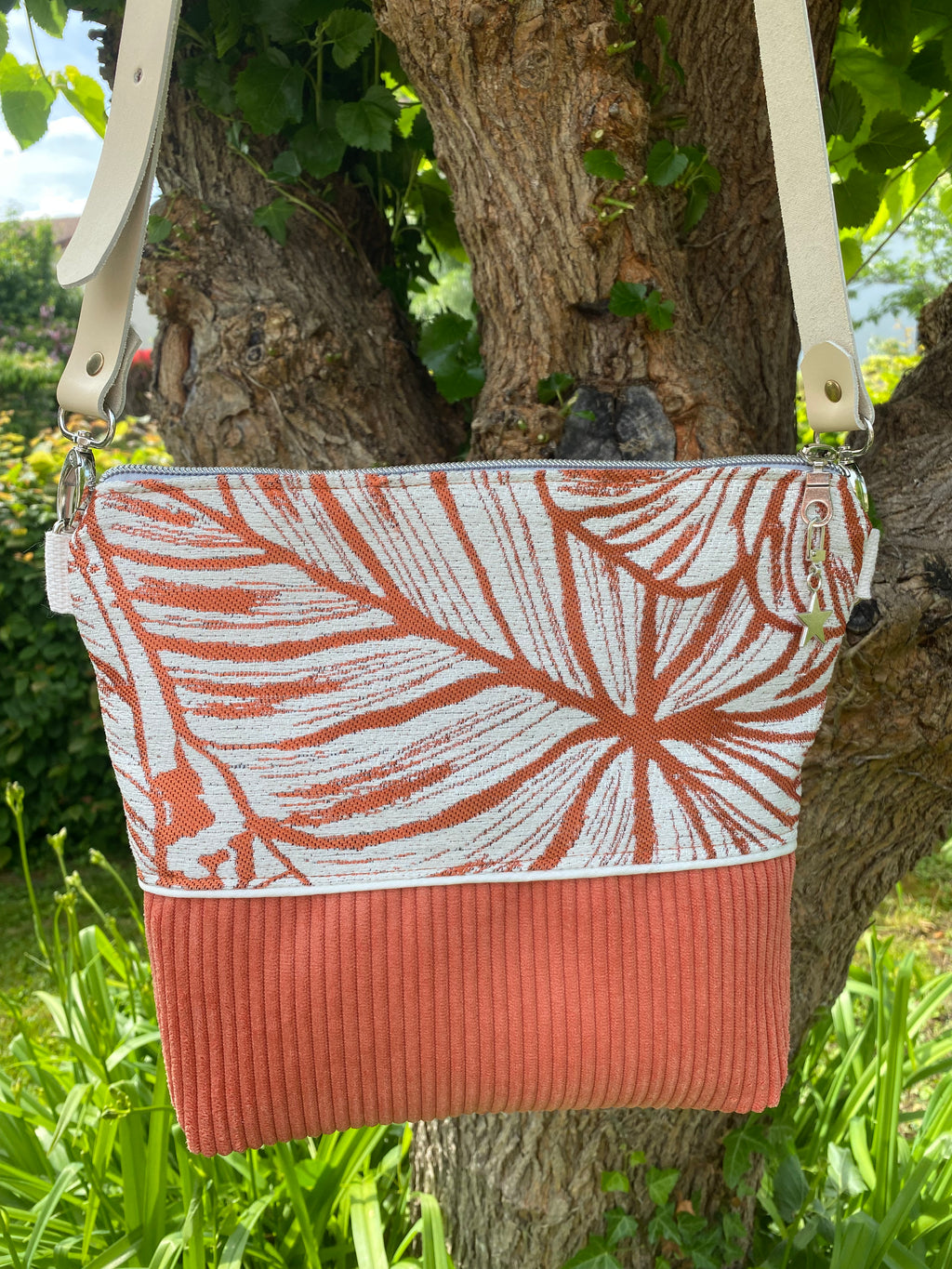 CORAIL 🪸 sac bandoulière bi matière