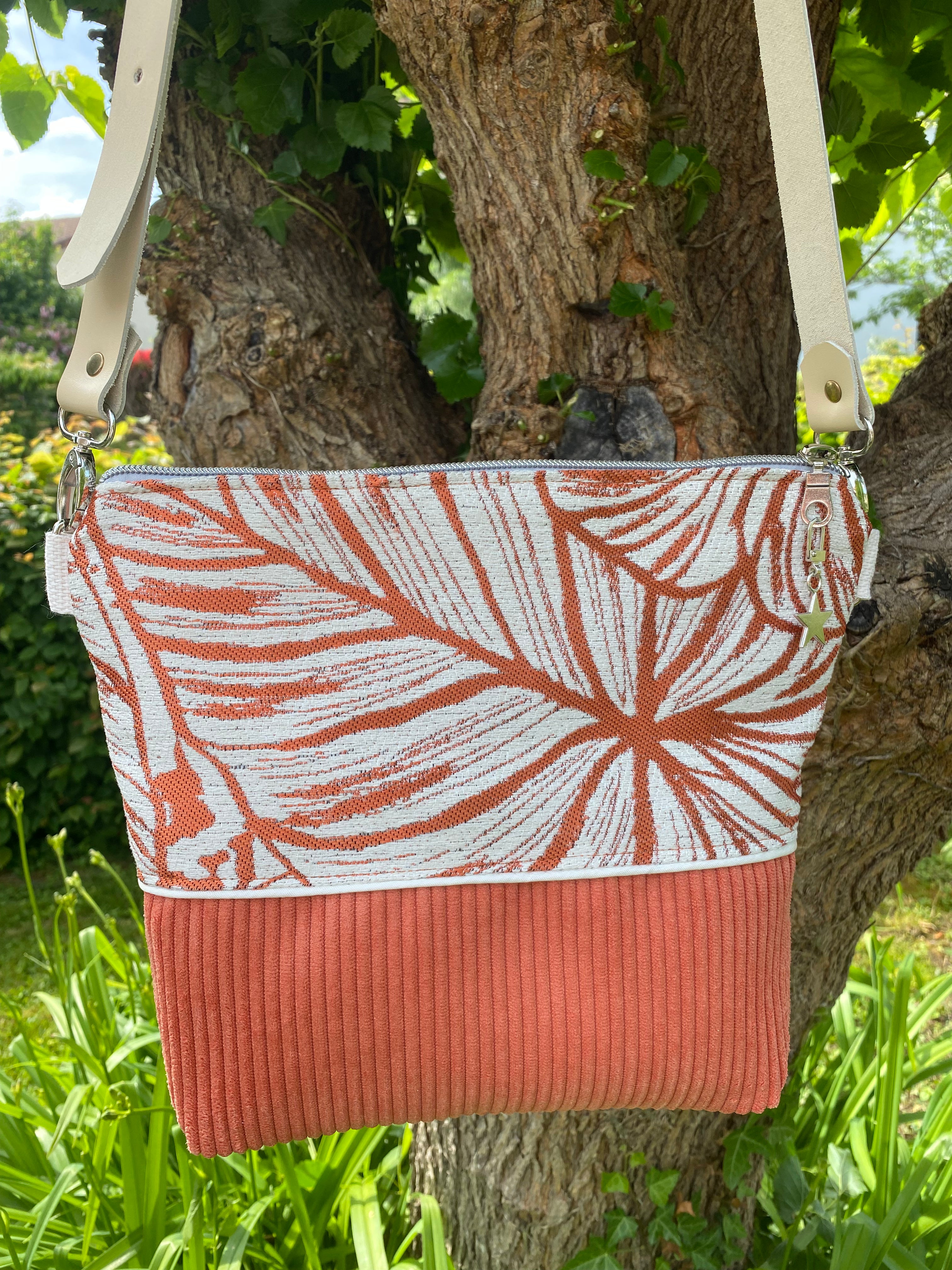 CORAIL 🪸 sac bandoulière bi matière