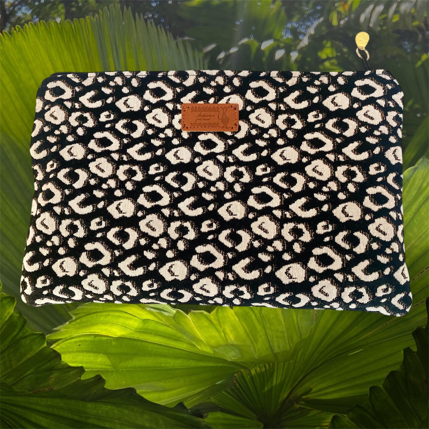 Pochette JUNGLE noire